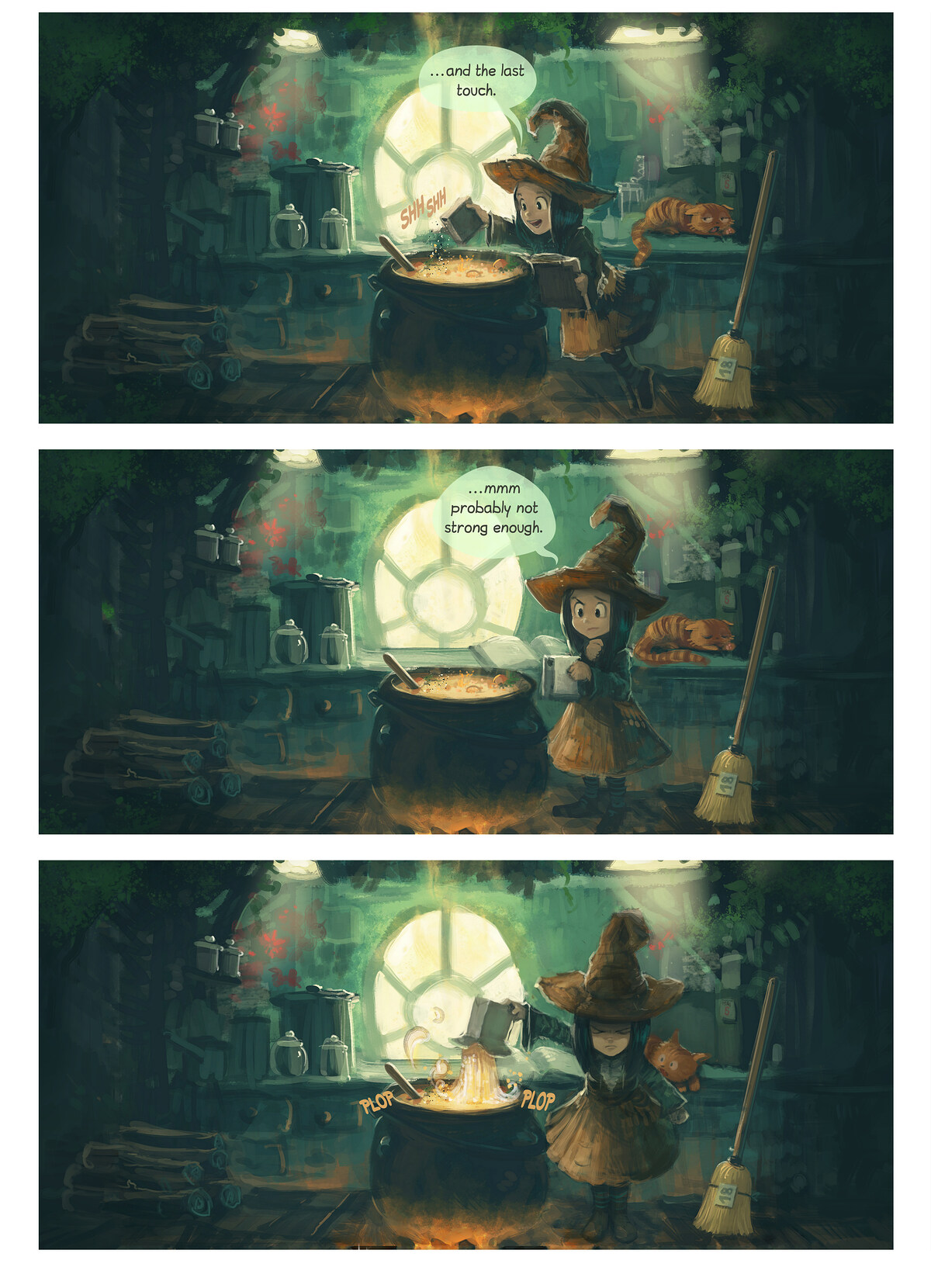 Pepper&Carrot Episode 1 "Potion of Flight" page 1 by David Revoy